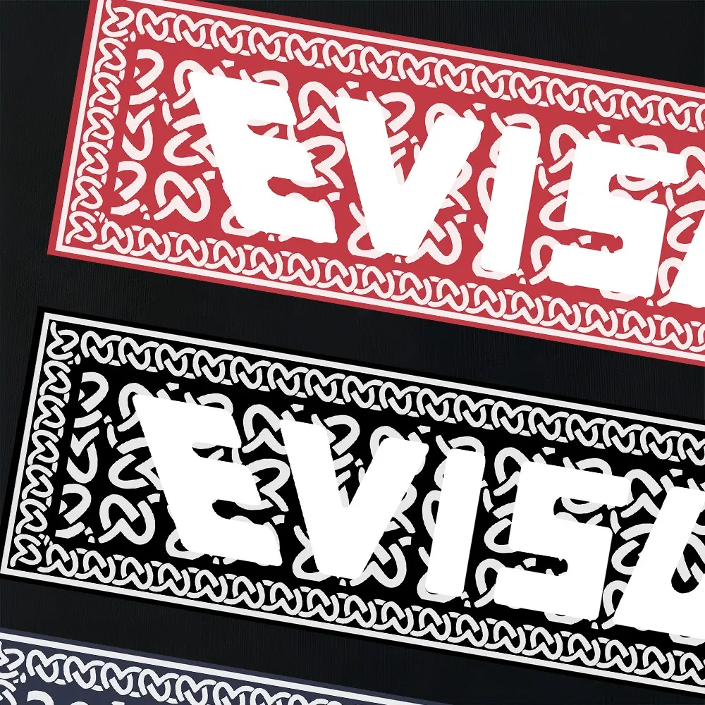 Evisu 2025New Arrival T ⚠ Quality⚠ Same Style T 。 ，Black S-XXL，White S-XXL，Gray M-XXL，Red S-XXL， Red M-XXL